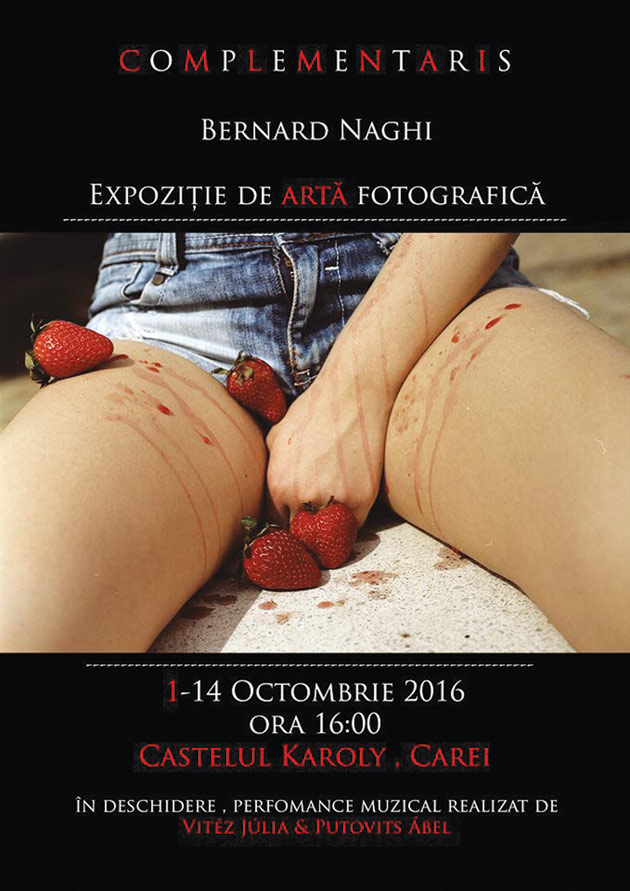 Expoziție de artă fotografică Bernard Naghi la Castelul din Carei
