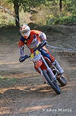Mani Gyenes, campionul Ungariei la endurocross