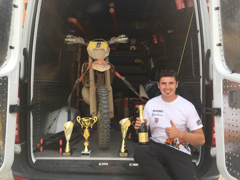 Mani Gyenes, campion  și în Ungaria la enduro!