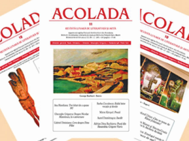 O nouă ediţie a Zilelor Revistei ACOLADA