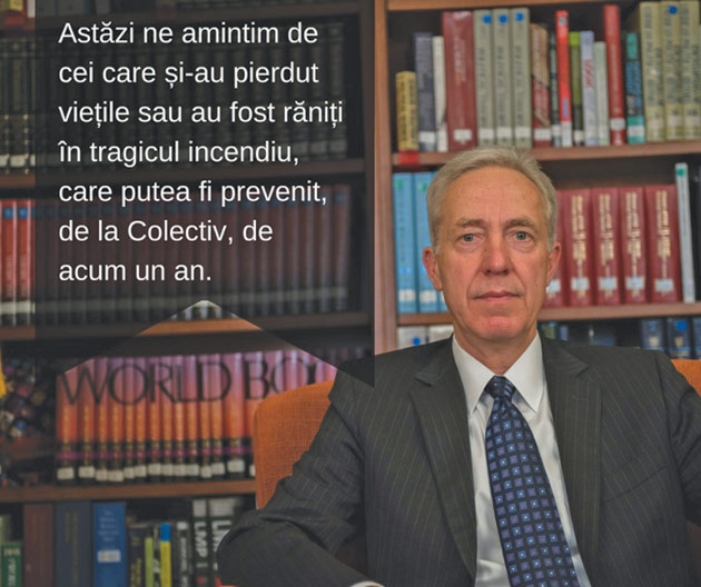 Mesajul ambasadorului SUA: Incendiul din Colectiv putea fi prevenit