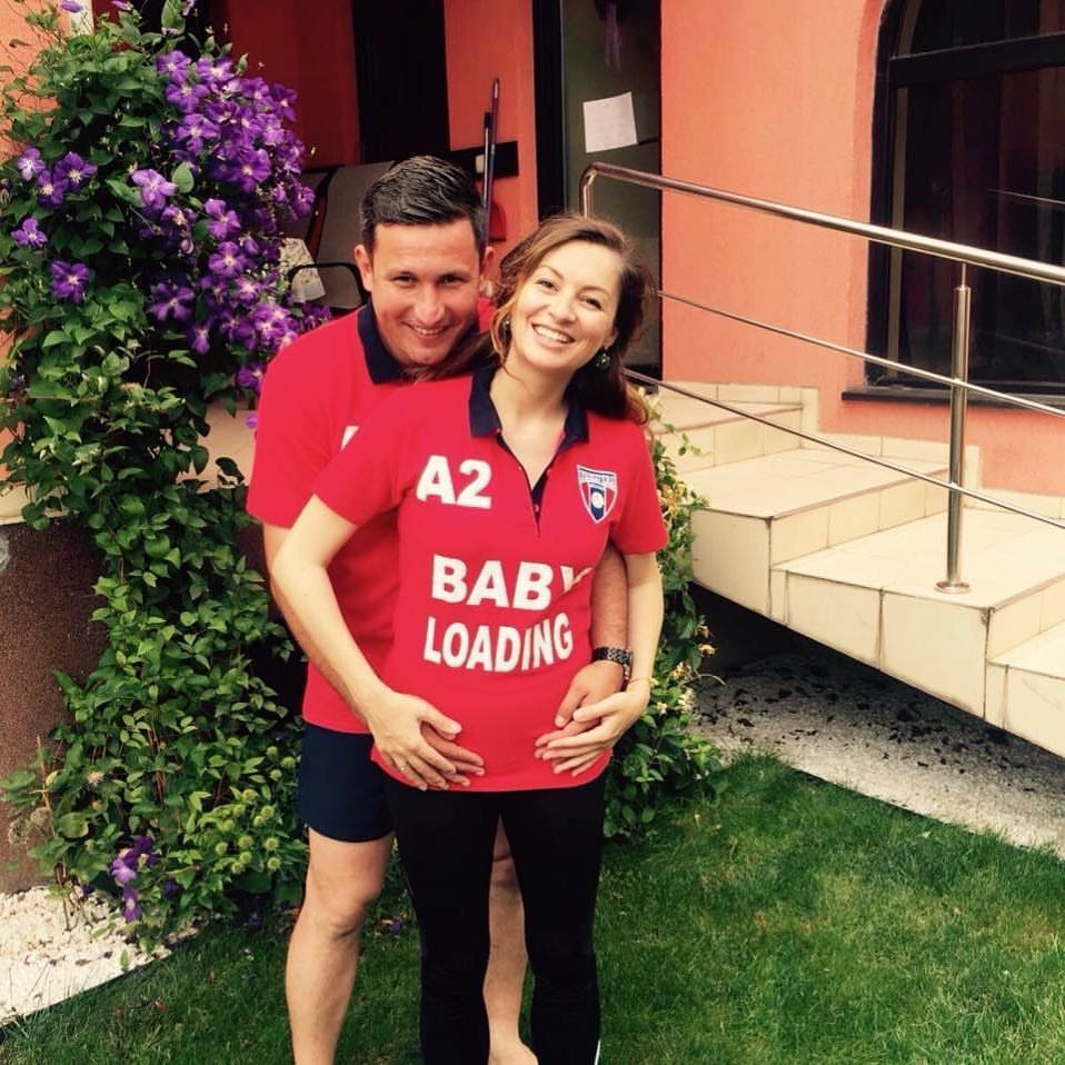 Antrenorul Dorin Ţuţuraş, tată de băiat