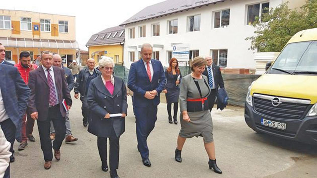 Vicepremierul Vasile Dîncu a  vizitat ieri orașul Negrești-Oaș