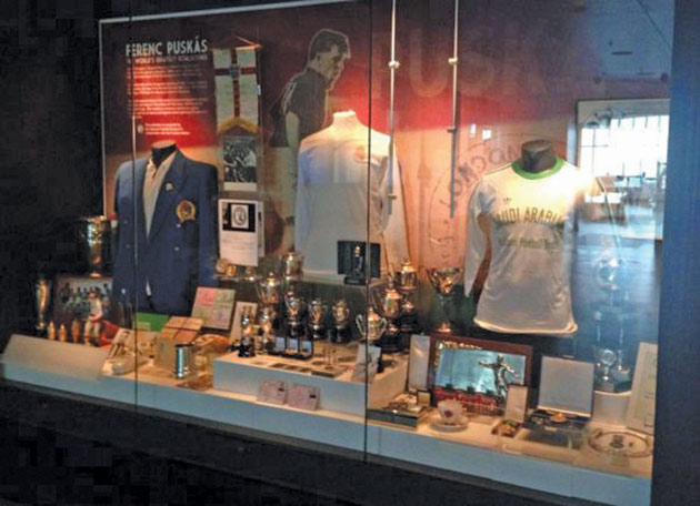 Invitație la expoziția comemo-rativă Puskas Ferenc