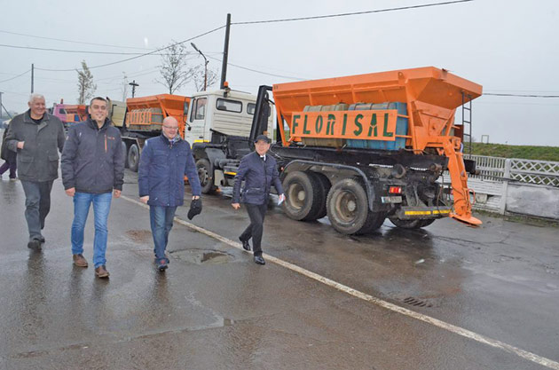 Autoritățile spun că sunt pregătite pentru iarnă