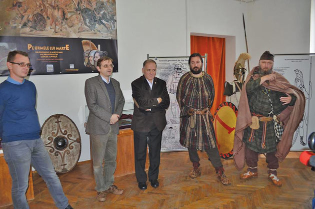 Războinicii din antichitate, prezentați într-o expoziție la Muzeul Județean