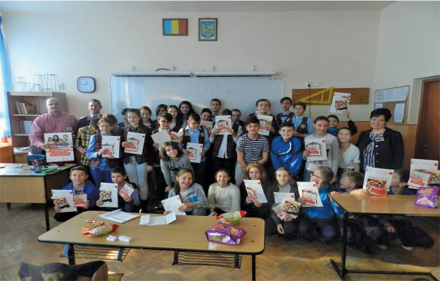 Despre foc, prieten sau duşman la Şcoala ”Bălcescu-Petofi”