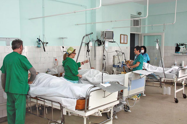 Un bărbat se zbate între viață și moarte la Terapie Intensivă