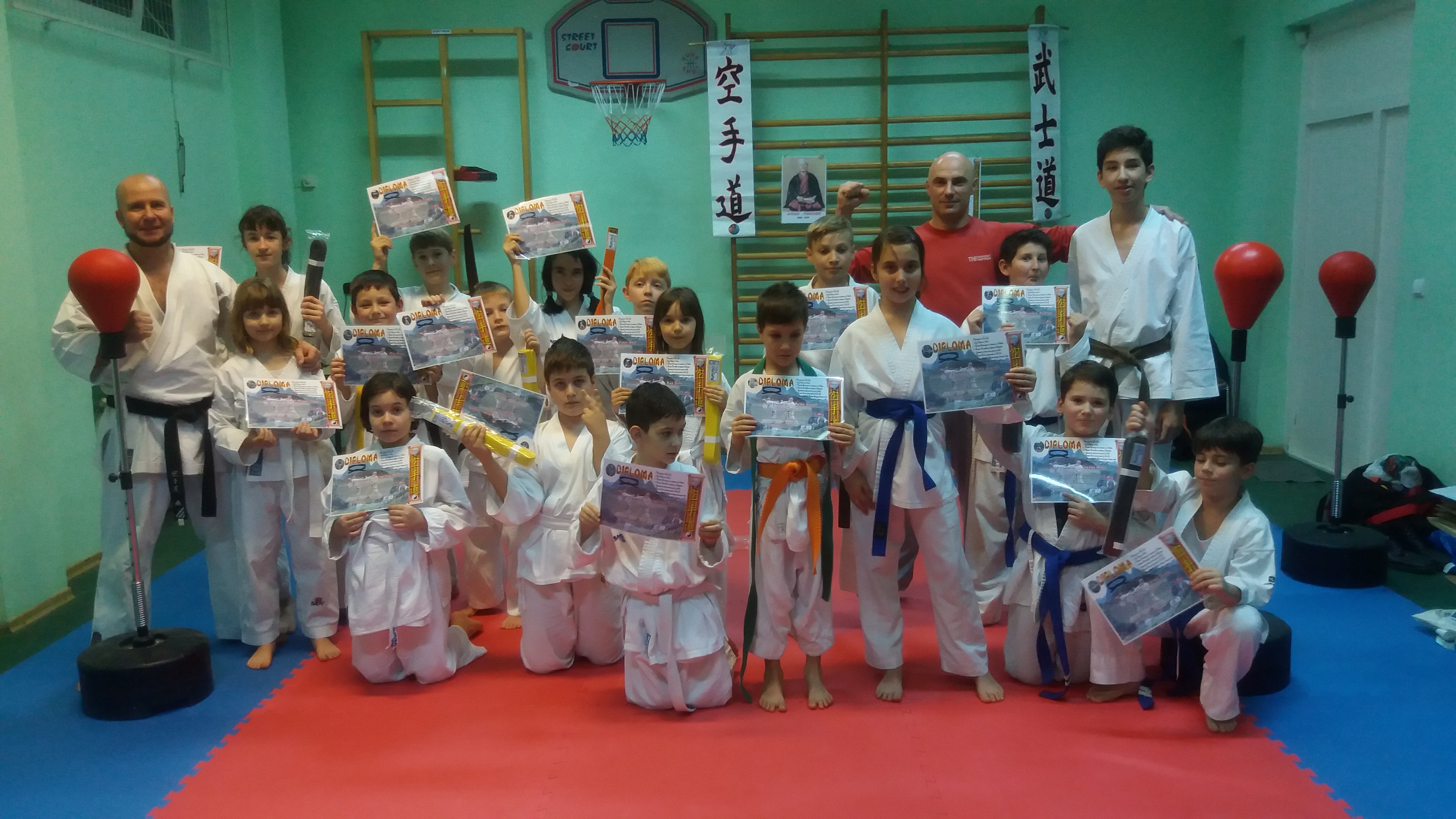 Examen de grad la Bushido