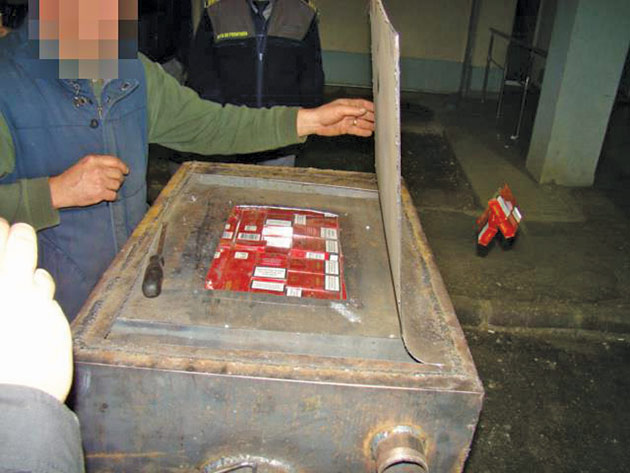 Un mod inedit de a face contrabandă cu țigări