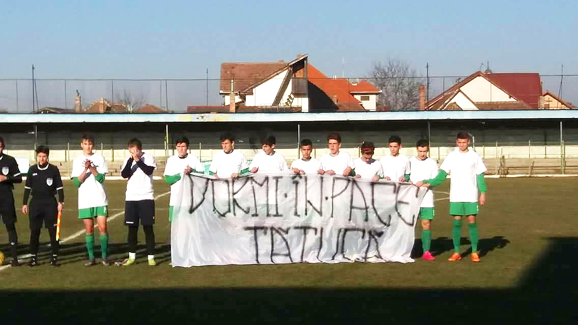 În memoria lui Didi… / Gest de suflet făcut de juniorii Olimpiei