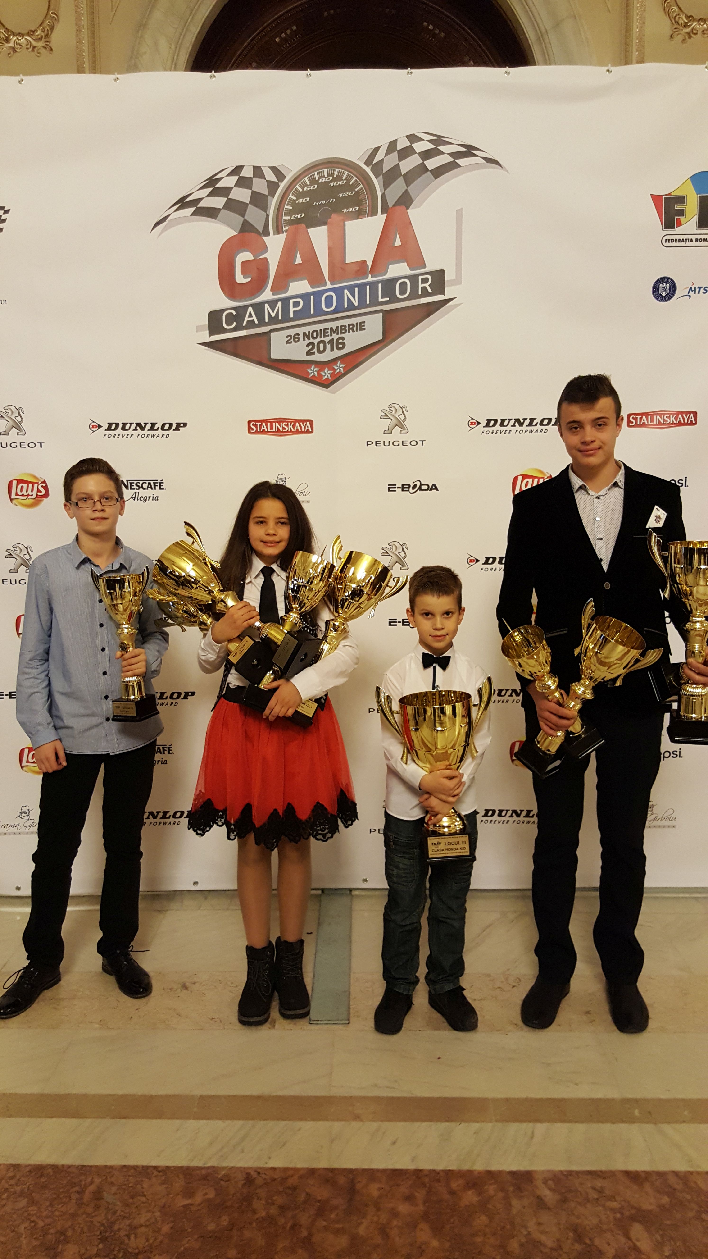 Fraţii Bota şi fraţii Iocsak, premiaţi la Gala Campionilor FRAS