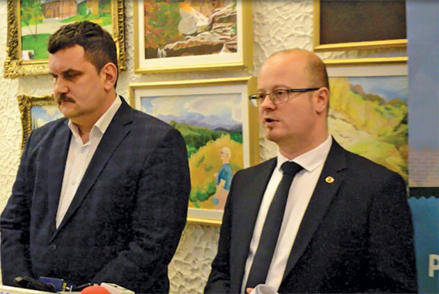 Drumul spre  Homoroade, aproape de reabilitare