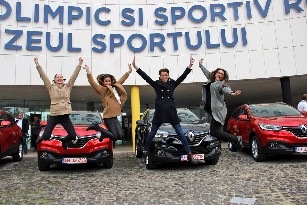 Spadasinele de aur au primit cheile de la maşinile Renault