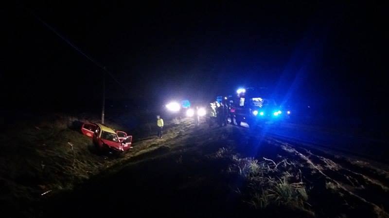 Accident rutier cu o victimă încarcerată