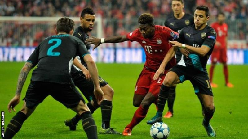 Bayern - Arsenal, capul de afiș al optimilor Ligii Campionilor