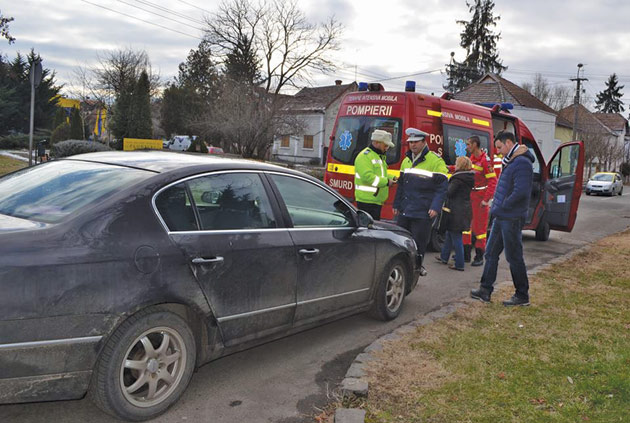 Record de accidente într-o singură zi la Satu Mare
