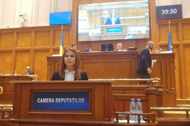 Ioana Bran a fost aleasă secretar al Camerei Deputaților
