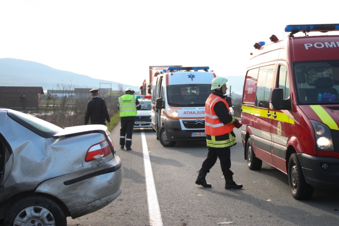 Accidente cu victime în județ