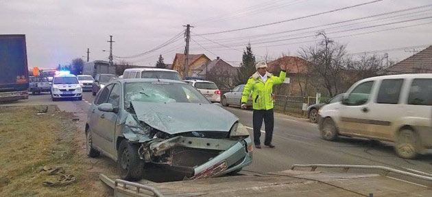 Accidente rutiere soldate cu victime, la Satu Mare