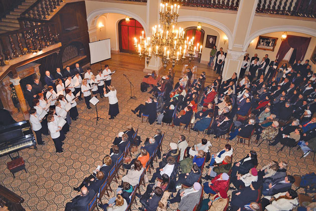 Concert coral de Crăciun la Castel