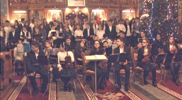 Corul și Orchestra Liceulul de Arte, în concert de colinde la Catedrală