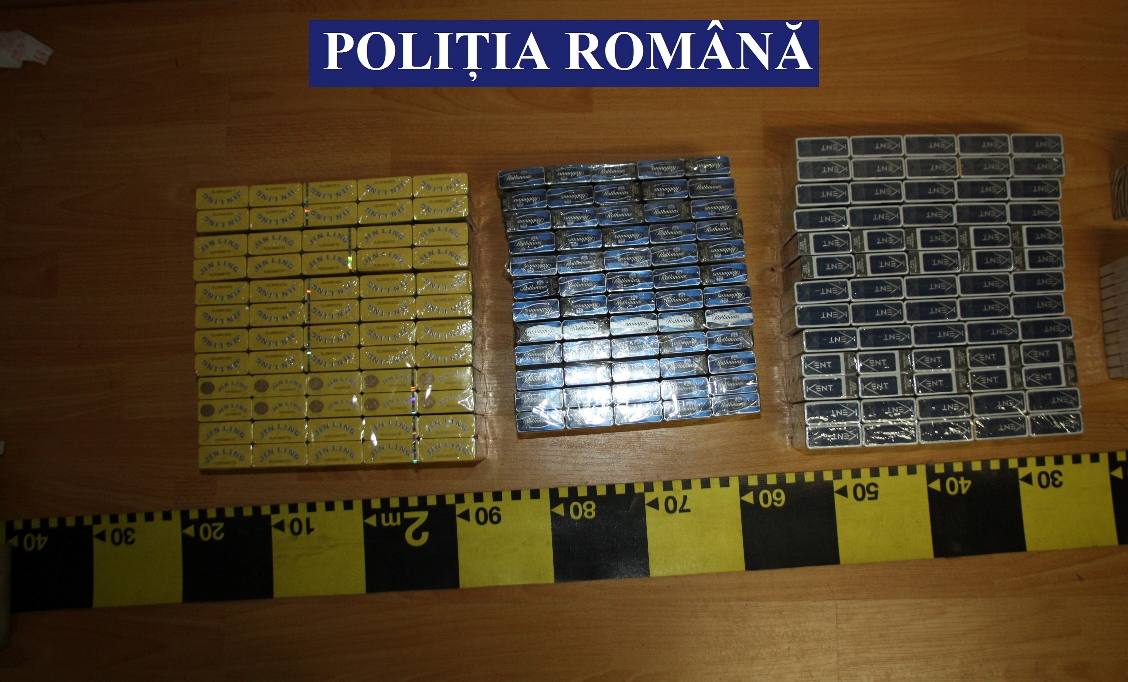 Captură de țigări de contrabandă