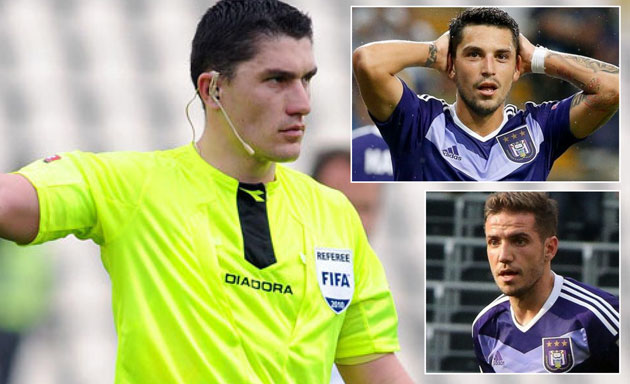 Kovacs Istvan va arbitra  Anderlecht-Saint Etienne!