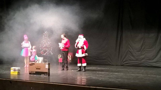 Moșul Nord Vest TV a făcut fericiți peste o sută de copii