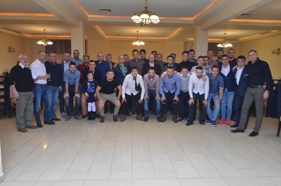 Jucătorii s-au destins la banchetul de final de an
