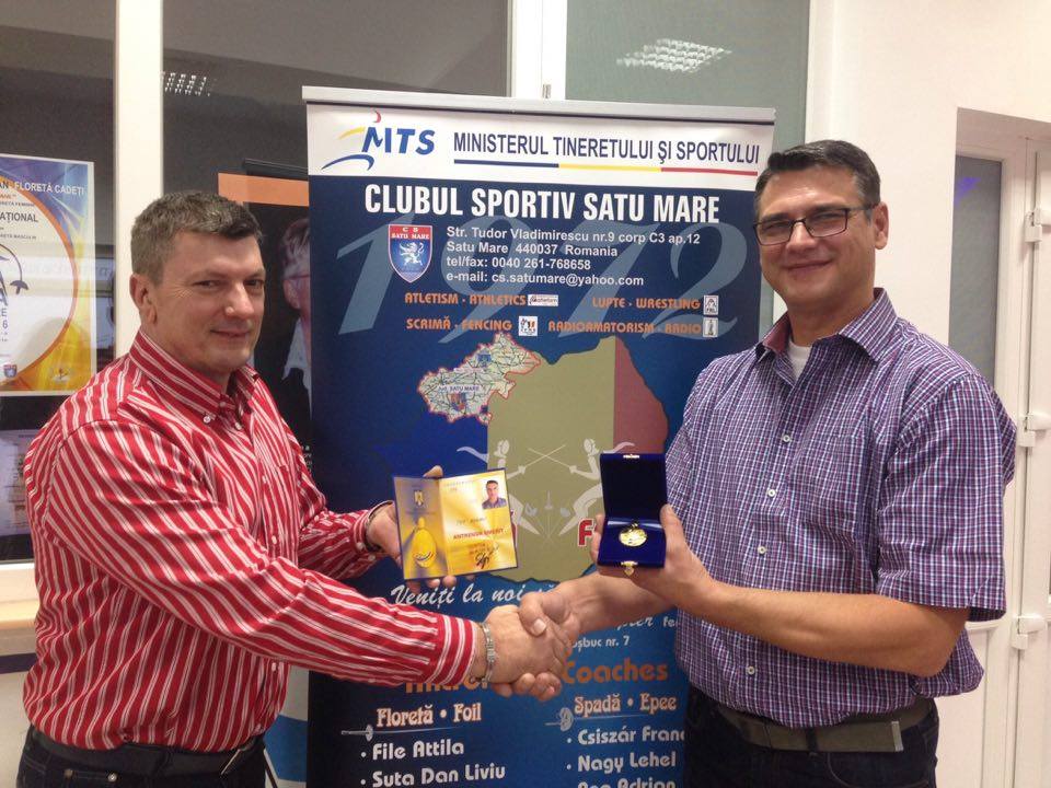 “Suedezul” Adrian Pop a primit titlul  de antrenor emerit