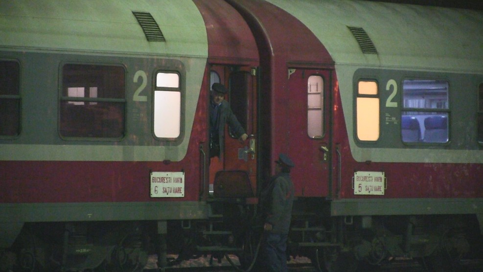 Sătmăreni „captivi”  în rapidul de Bucureşti