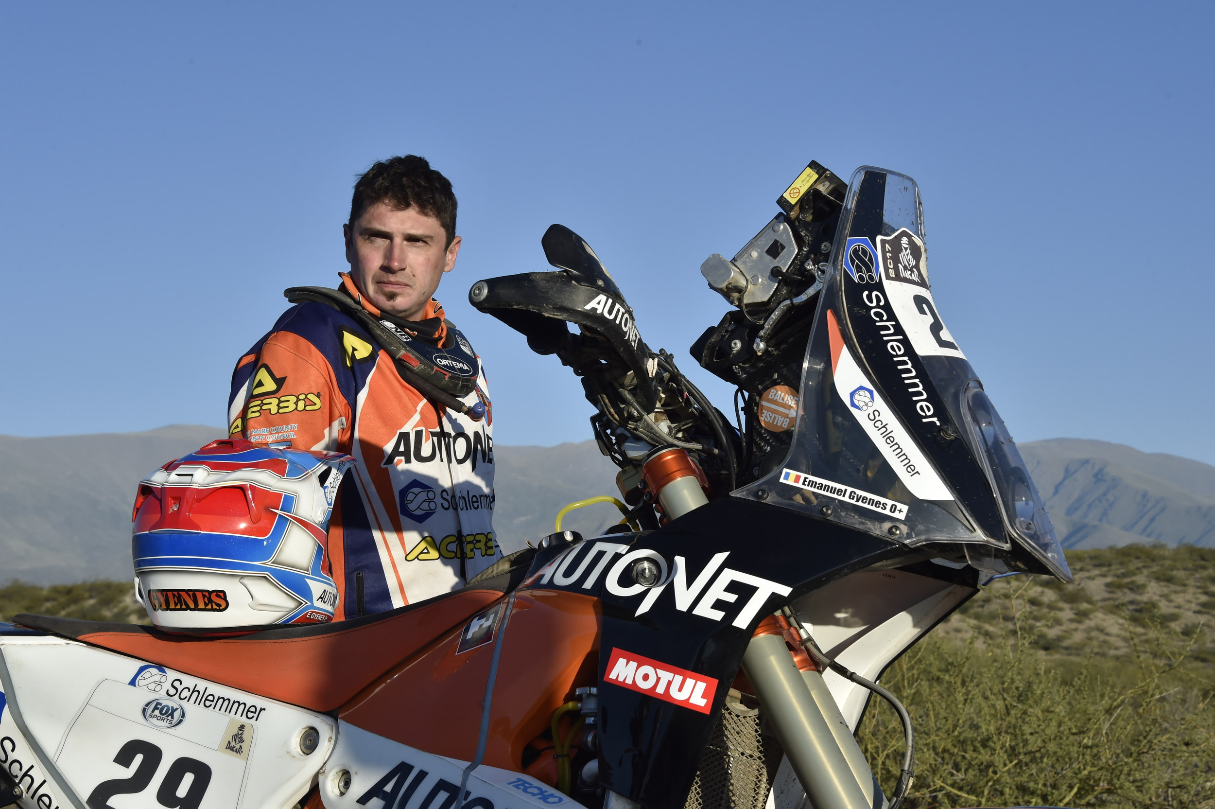 Dakar 2017  /  Mani Gyenes intră în Bolivia de pe locul 22 la general