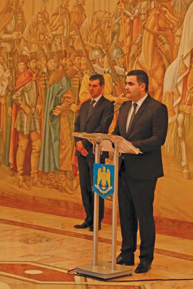 Ministrul Apărării Naționale, Gabriel Leș, a depus jurământul