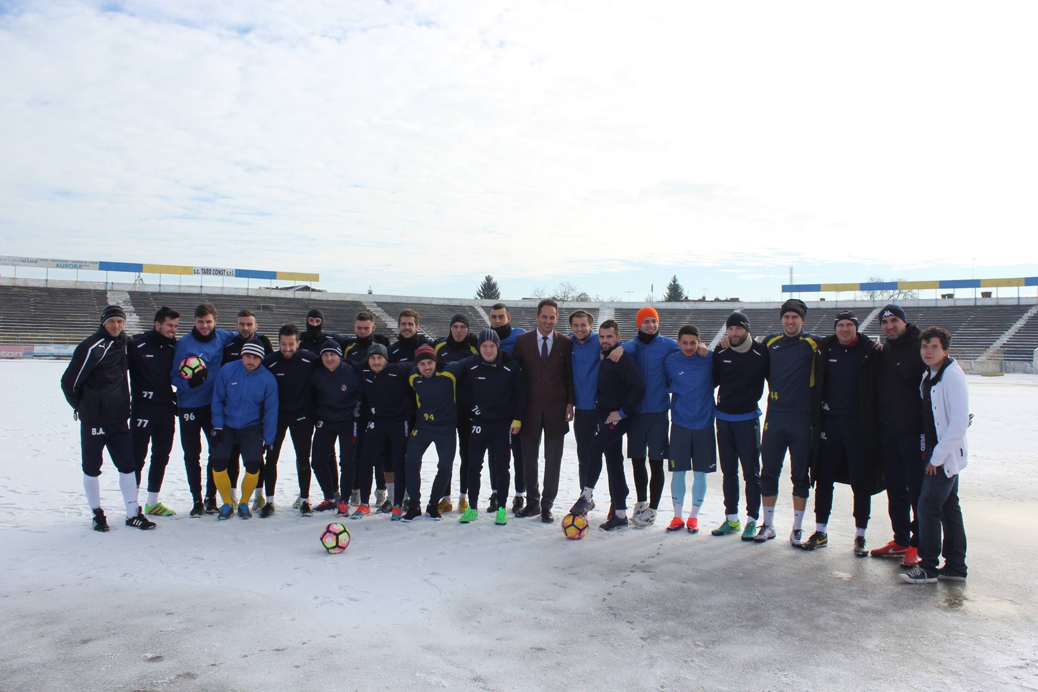 Adrian Voicu, singura noutate de la reunirea galben-albaştrilor