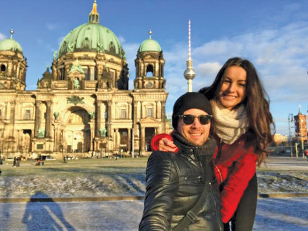 Sătmăreanul Marius Onuc şi-a cerut iubita în căsătorie