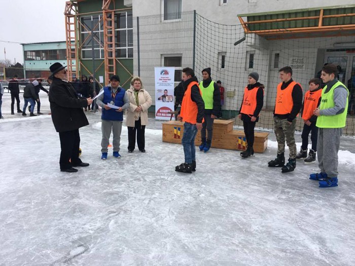 Concurs de patinaj în Sătmar