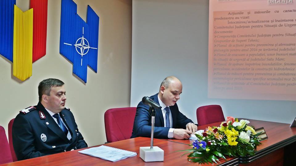 Mesajul subprefectului Altfatter Tamas pentru pompierii sătmăreni