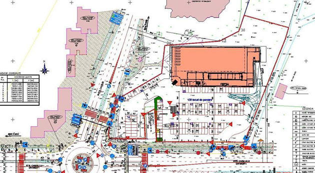 Planurile noului magazin Lidl de la Satu Mare  includ și un sens  giratoriu la Crinul