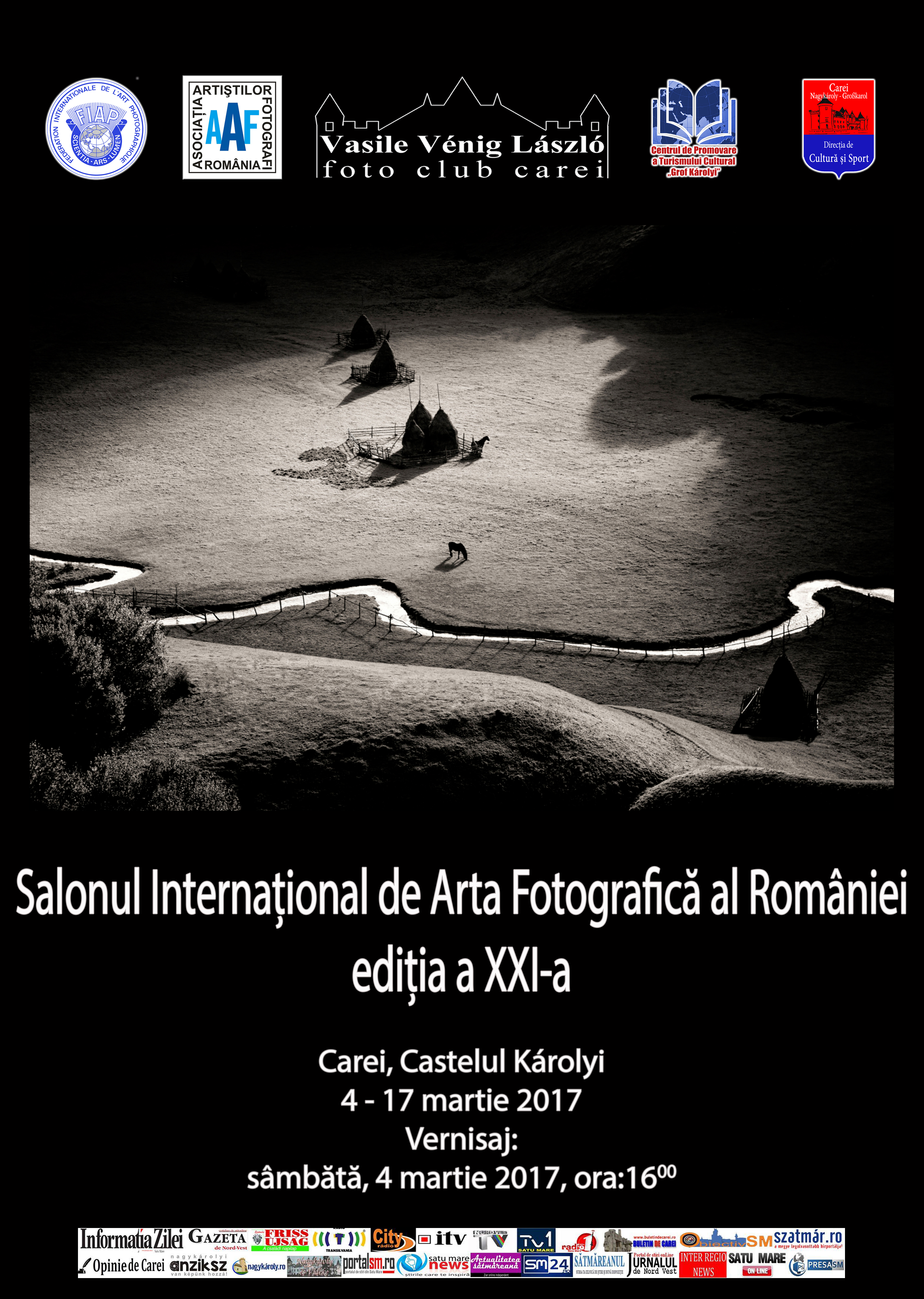 Salonul Internaţional de Artă Fotografică al României, ediția a XXI-a la Carei