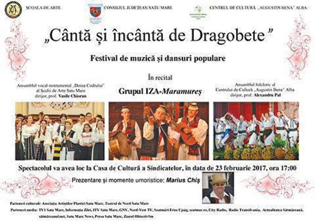 Spectacol de Dragobete la Casa de Cultură organizat de Școala de Arte