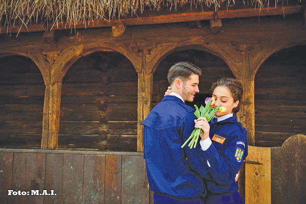 Un tânăr sătmărean, imaginea MAI de Dragobete