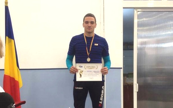 Gheorghe Corondan, argint  la heptatlon,  la Naționale