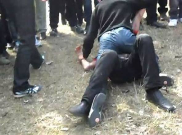 Digul Someșului s-a transformat ieri după amiază în ring de box