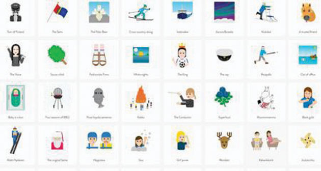 Finlandezii își promovează cu umor și ironie țara prin 56 de emoticoane