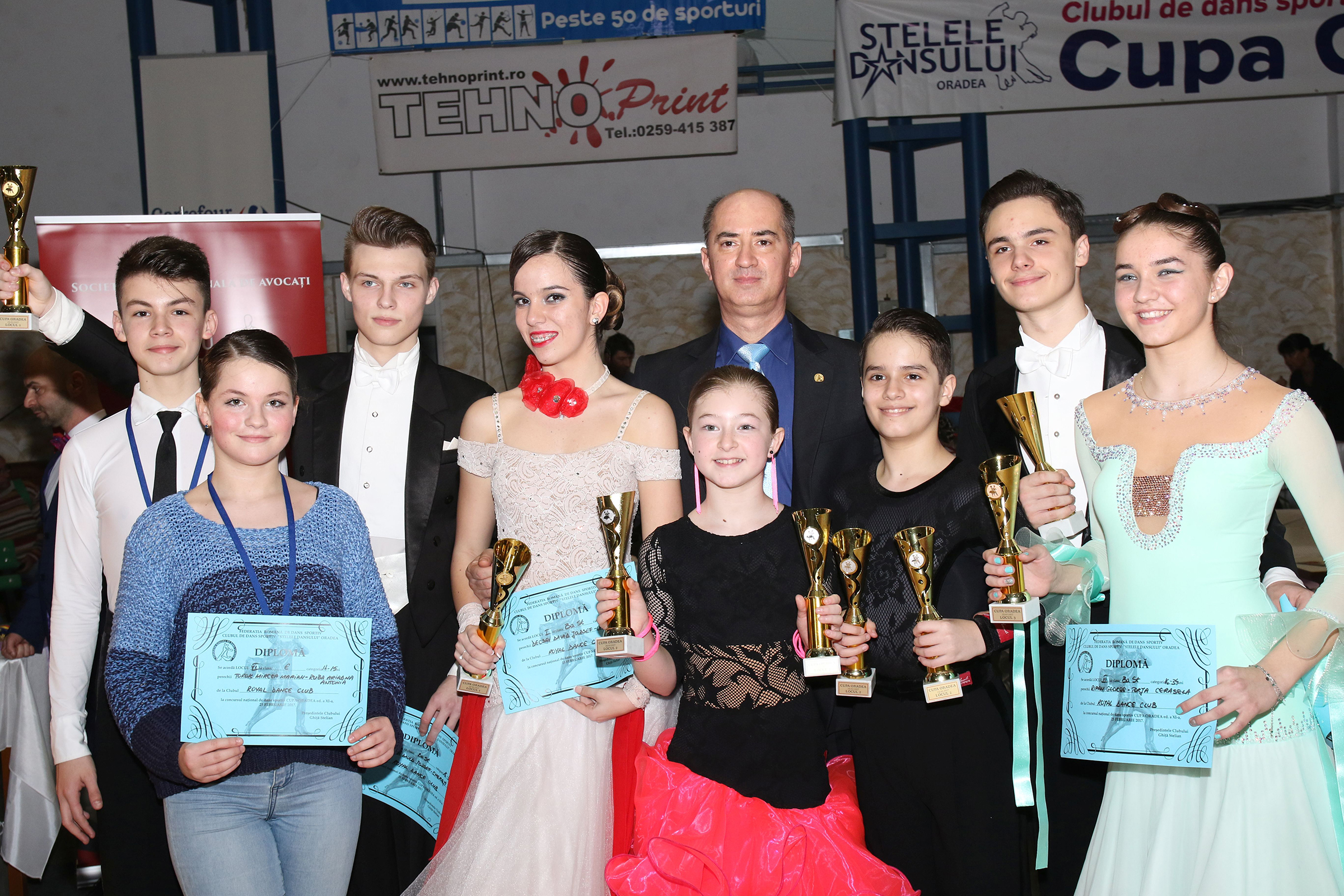 Royal Dance Club, în top la Cupa Sântandrei