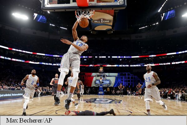 Selecționata Vestului, învingătoare în All Star Game 2017