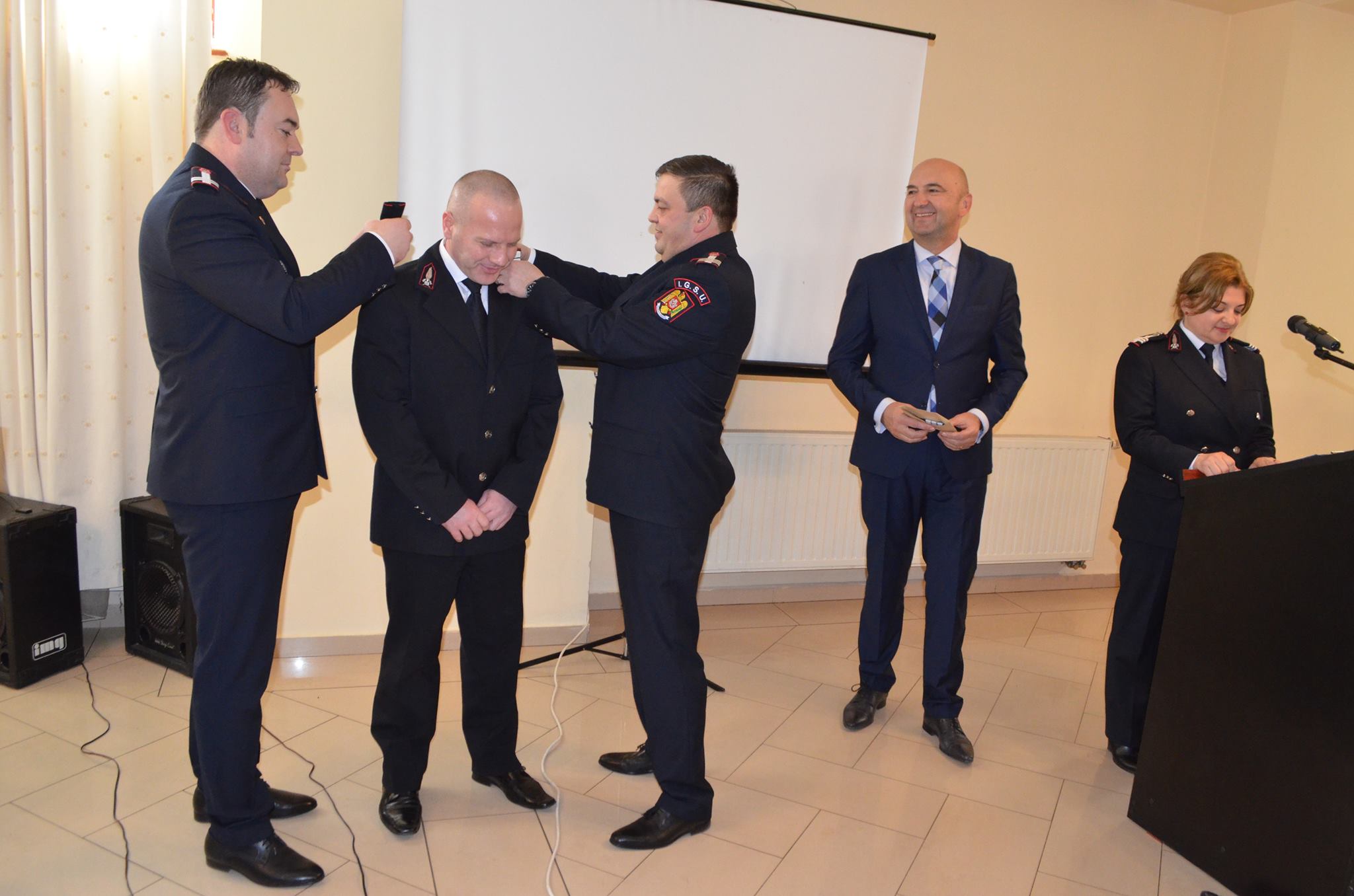 Sărbătoare la ISU Satu Mare de Ziua Protecției Civile