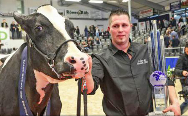 “Super-vaca” Madame, câștigătoarea unui concurs  de frumusețe din Germania