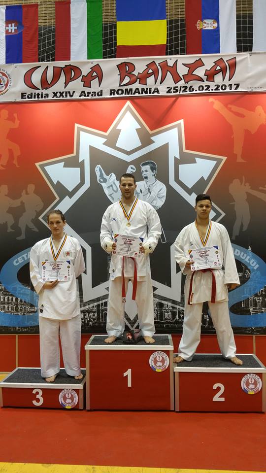Trei medaliii de aur pentru CSM Satu Mare-la Cupa Banzai